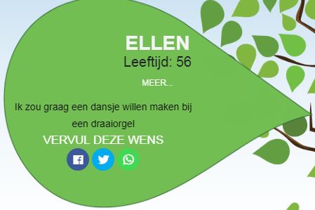 Sherpa wensboom draaiorgel