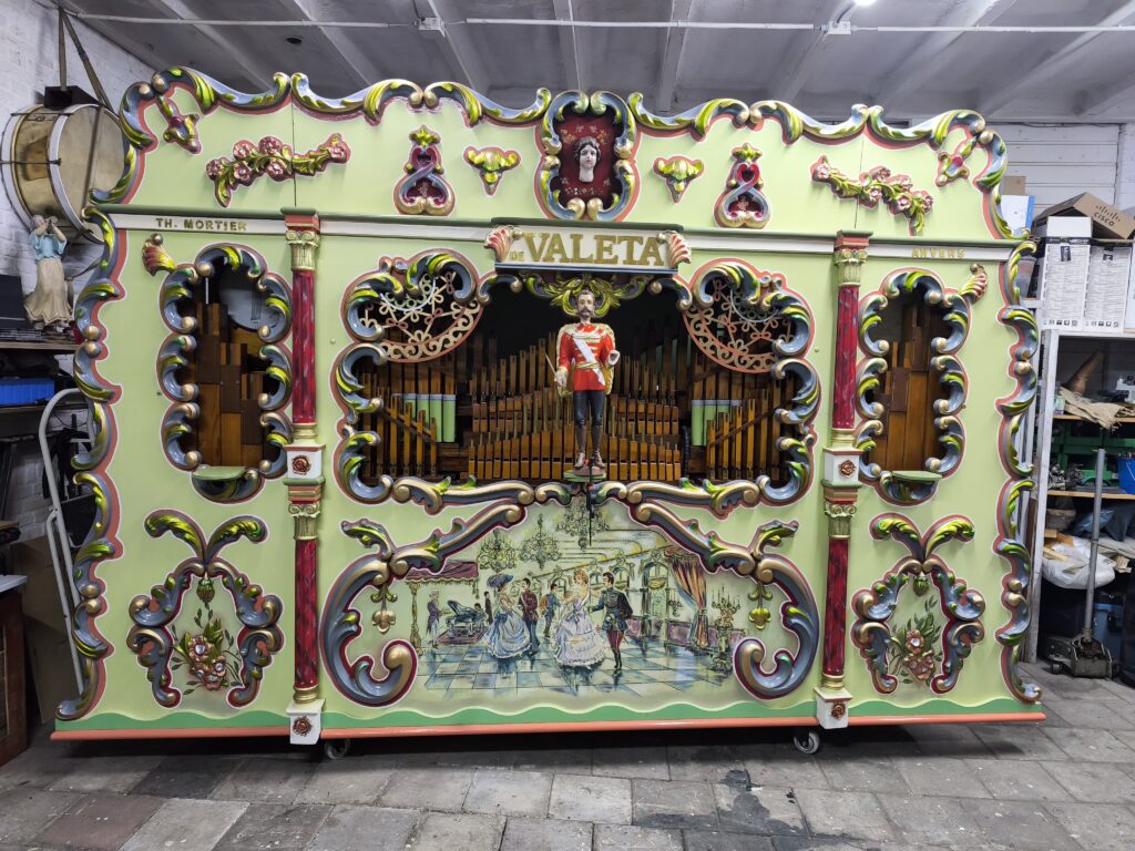 draaiorgel te koop mortier dansorgel